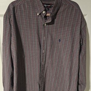 Ralph Lauren Men's Multicolor Checkered Shirt
